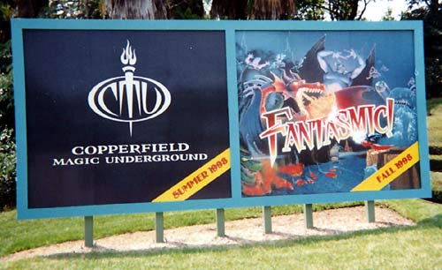 copperfield magic underground anuncio