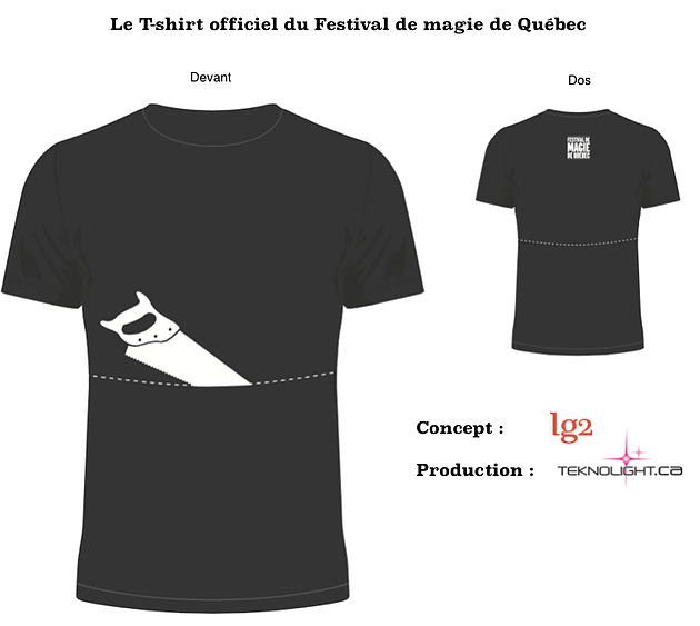 camiseta quebec magic festival