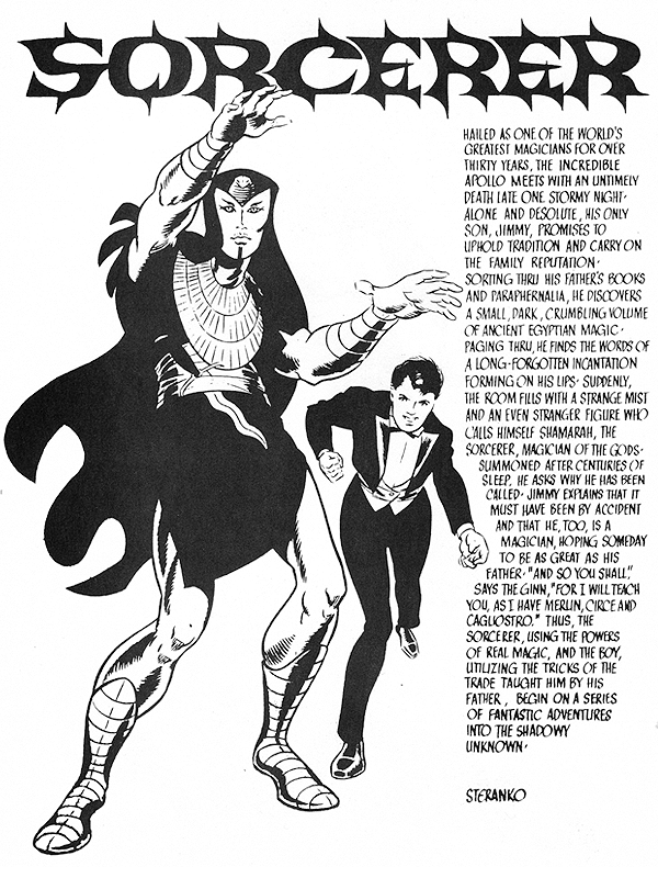 steranko master magician sorcerer