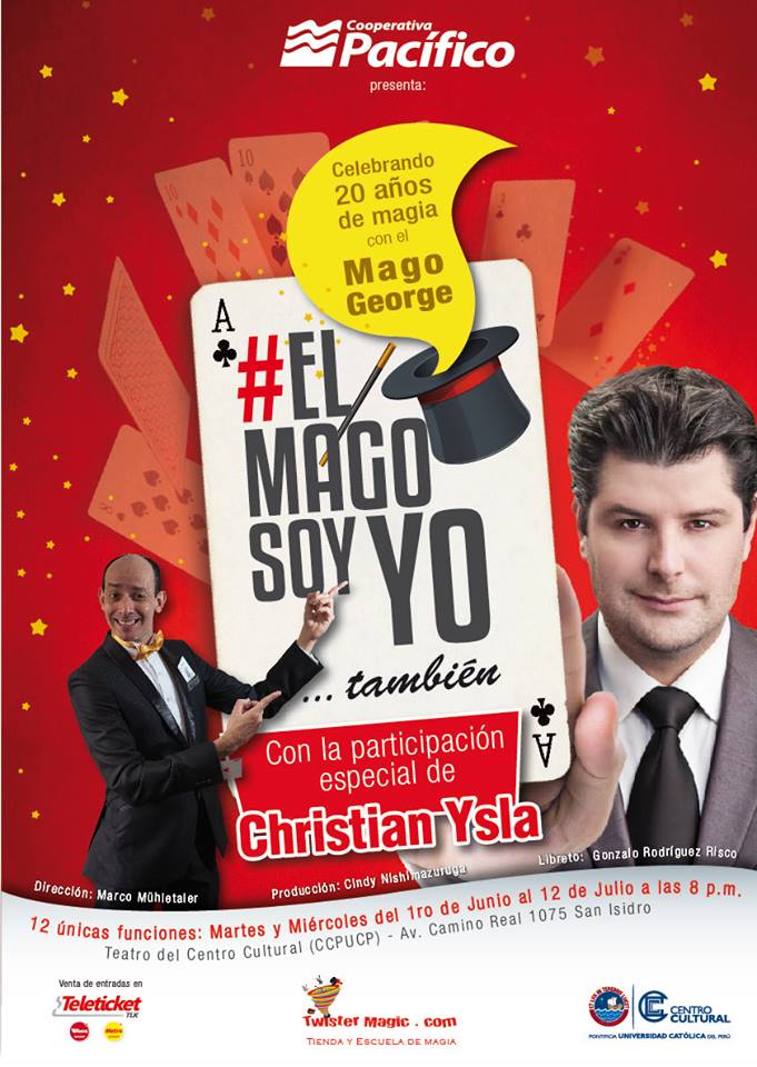 elmagosoyyo show afiche george iglesias