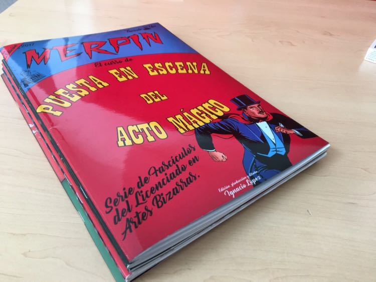 Curso de puesta en escena del acto mágico de Merpin es de lectura obligatoria