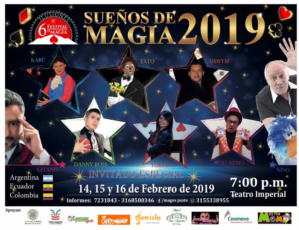 Festival Sueños de Magia 2019 en Pasto