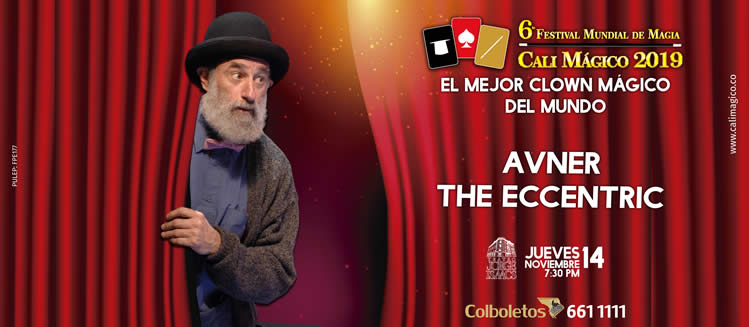 Avner The Eccentric por primera vez en Cali