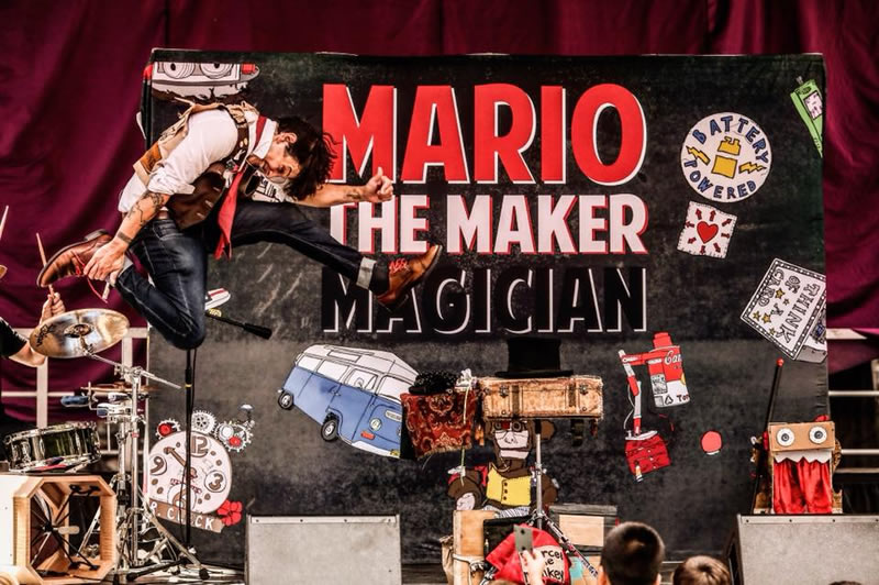 show completo de mario the maker magician