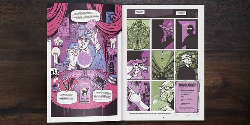 Hocus Pocus el genial comic gratuito dedicado a la magia, lo misterioso y paranormal