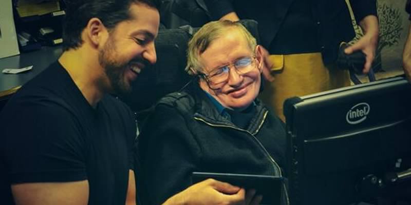 david blaine asombro a stephen hawking