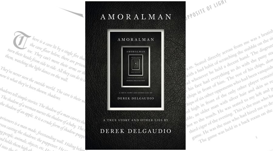 amoralman es el nuevo libro de Derek DelGaudio