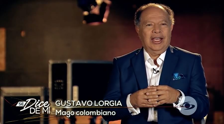 EL mago colombiano Gustavo Lorgia contó su historia de vida en la televisión colombiana