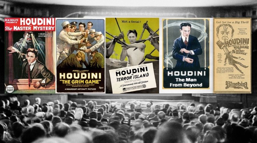 todas las peliculas de harry houdini