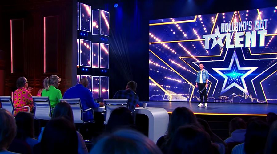 David Nathan mago de Holanda en Holland's Got Talent