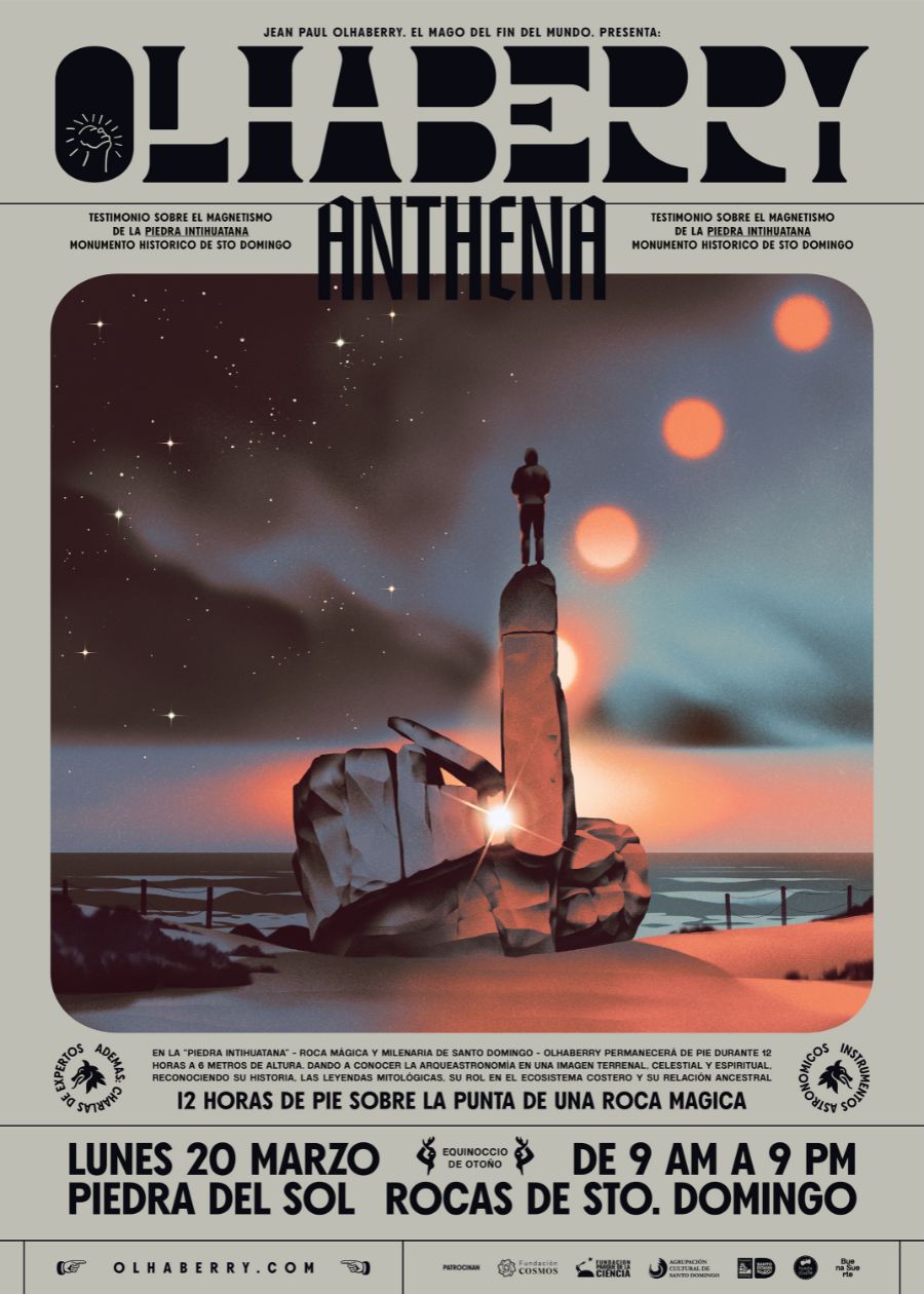 Afiche de Anthena de Jean Paul Olhaberry