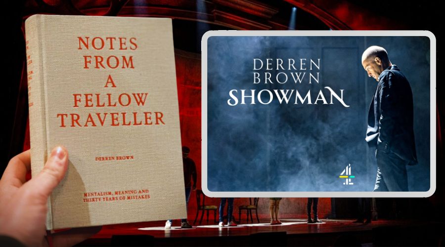 Derren Brown anunció su nuevo libro y transmisión de su show en vivo por Channel 4