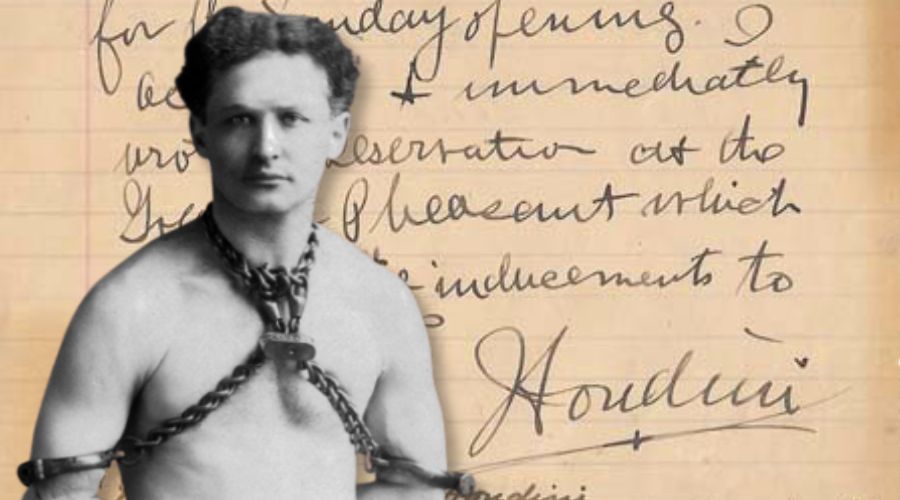 Publicarán el primer diario de Harry Houdini