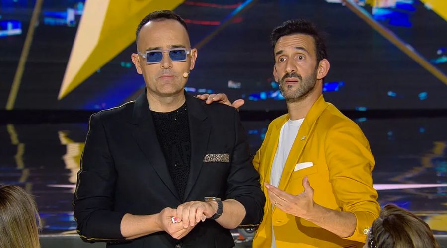 Risto Mejide y Sergio Starman en Got Talent España