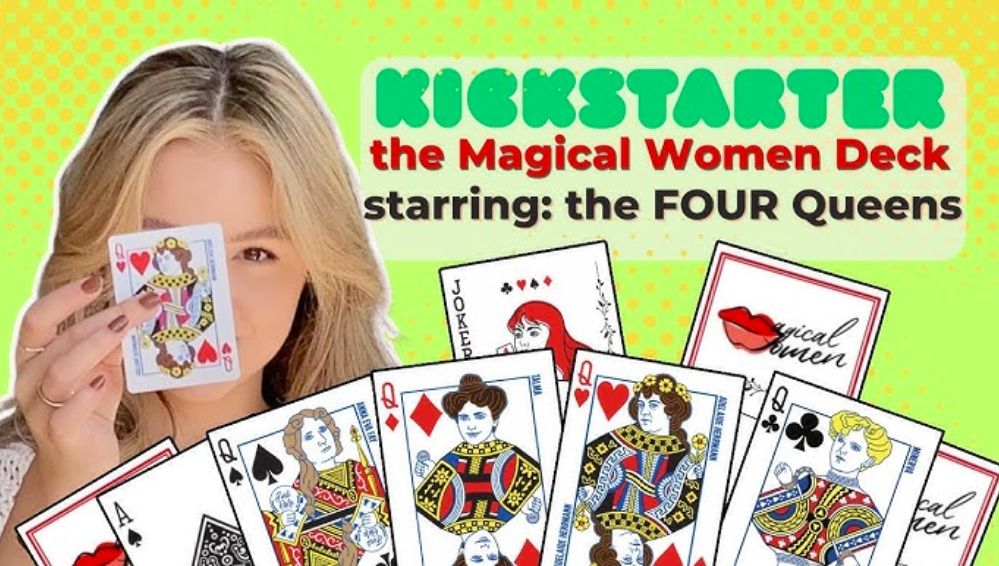 Magical Women Playing Cards, la baraja de las magas del mundo