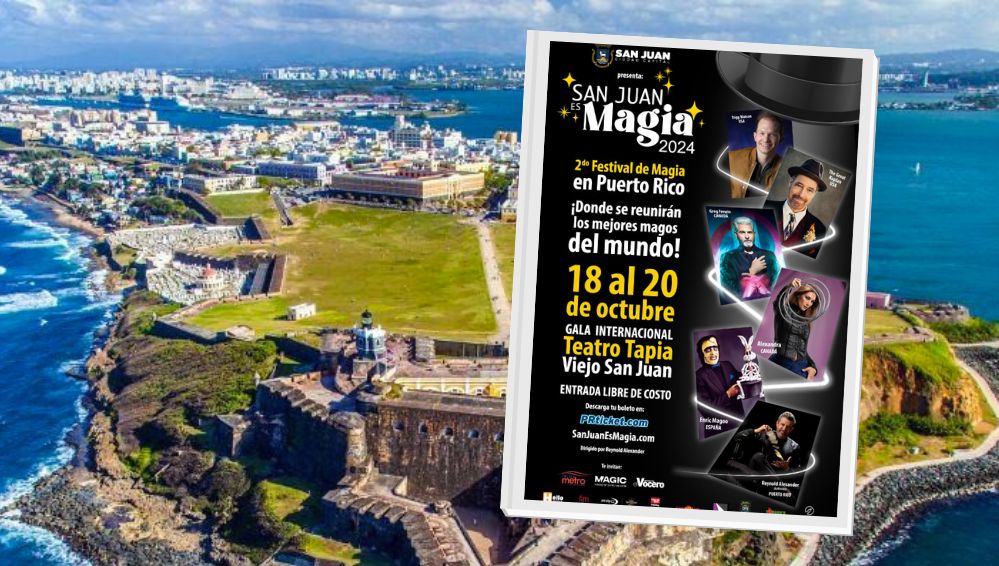 Estrellas de la magia reunidas en San Juan es Magia 2024