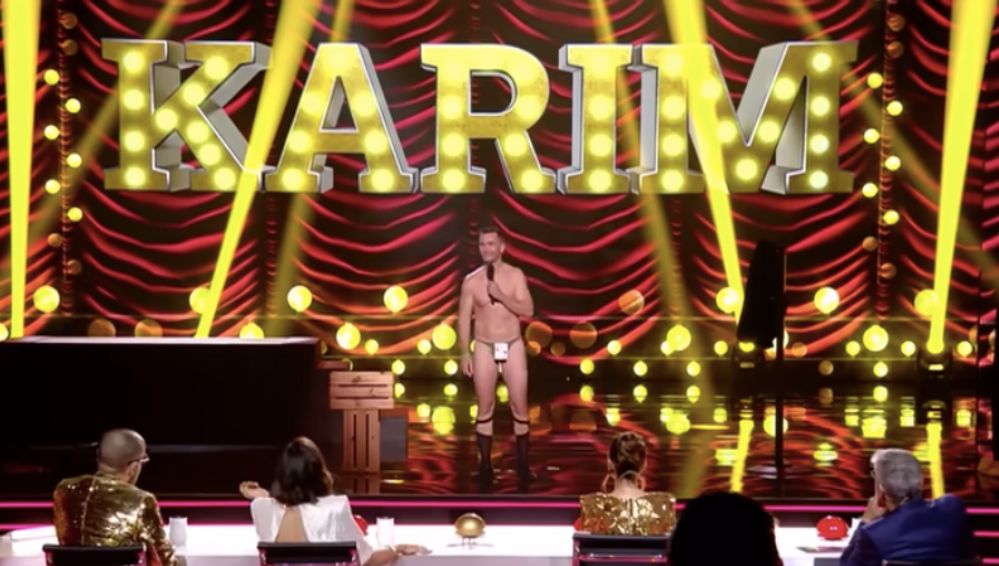 Karim en la final de Got Talent España